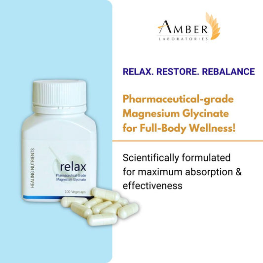RELAX - Highly Absorbable Magnesium Glycinate
