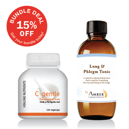 Haze Care Kit: C-gentle capsules + Lung & Phlegm tonic