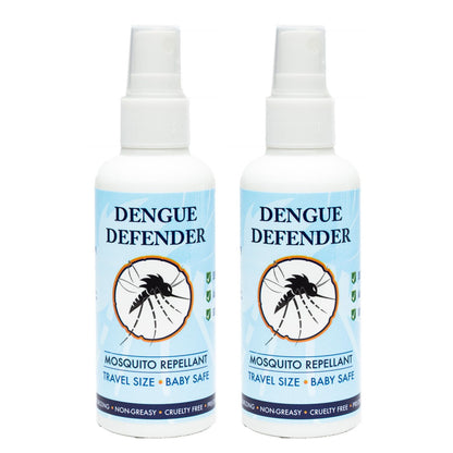 Dengue Defender Mosquito Repellent (2x100ml Value Pack)