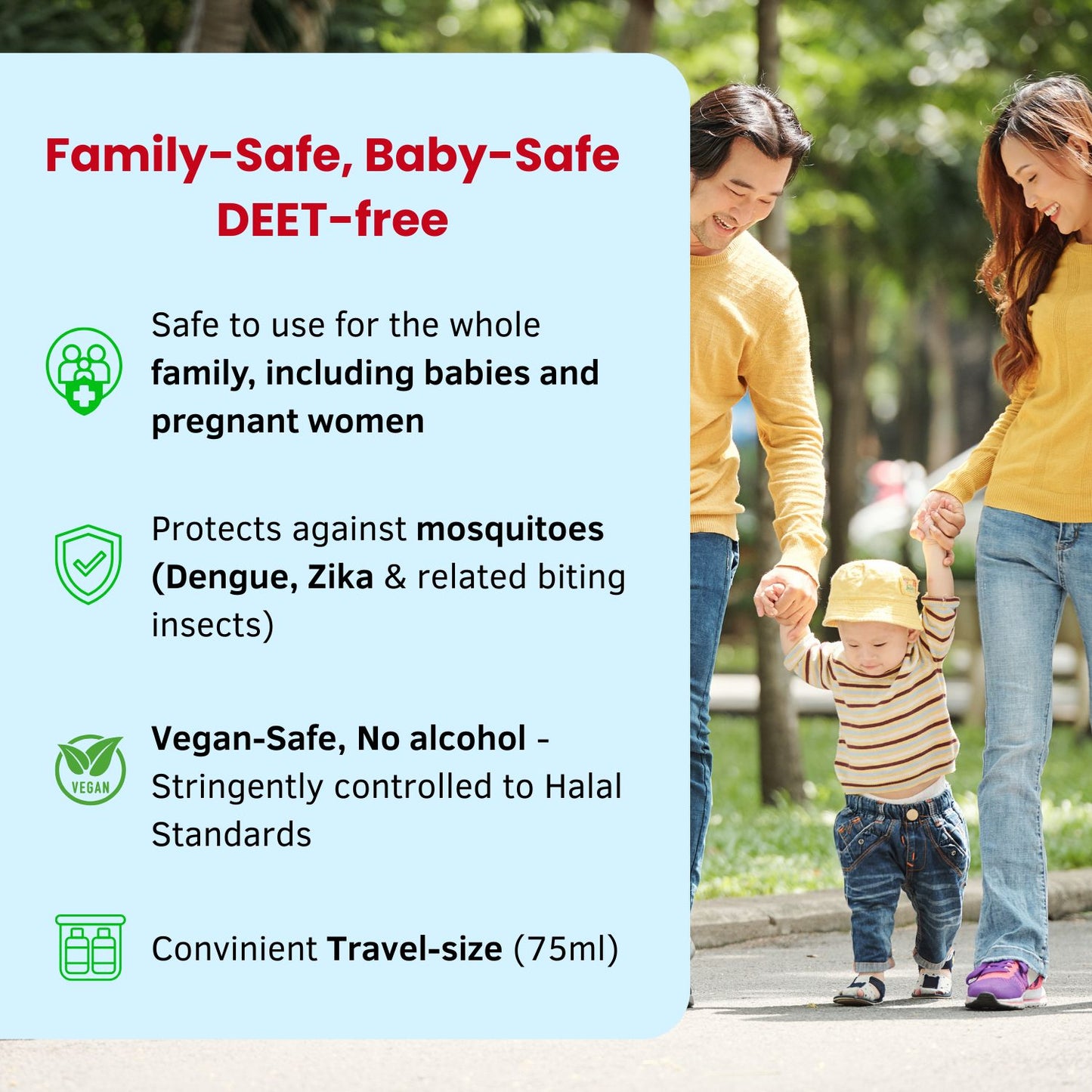 Dengue Defender Mosquito Repellent (2x100ml Value Pack)