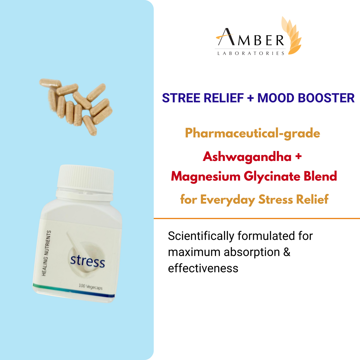 Stress Capsules | Stress Relief, Mood & Adrenal Support