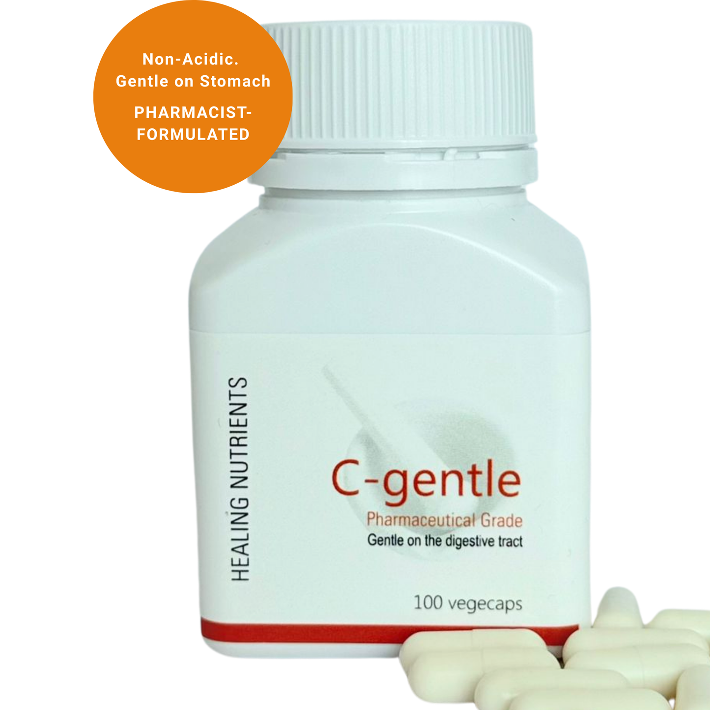 C-Gentle Vitamin C | Non-Acidic Immune & Antioxidant Support